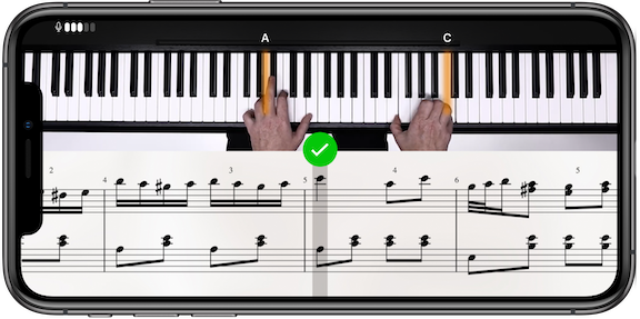 Partition digitale pour piano / tablature piano tous niveaux en ligne